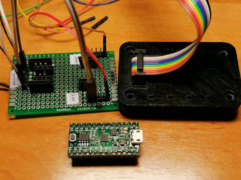 TinyFPGA Programmieradapter mit Bus Pirate