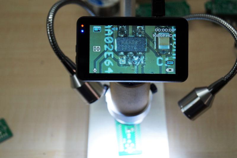 USB Mikroskop mit Platine